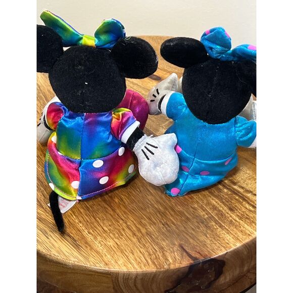 Set of 2 TY Sparkle Minnie Mouses Toys - 8.5 inches - Picture 2 of 4